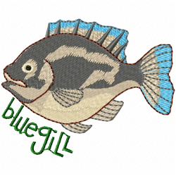 Fishes Embroidery Design 7 Fishes Embroidery Design 7